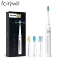 Electric Sonic Toothbrush FW-507 USB Charge Rechargeable Adult Waterproof Electronic Tooth Brushes Replacement Heads