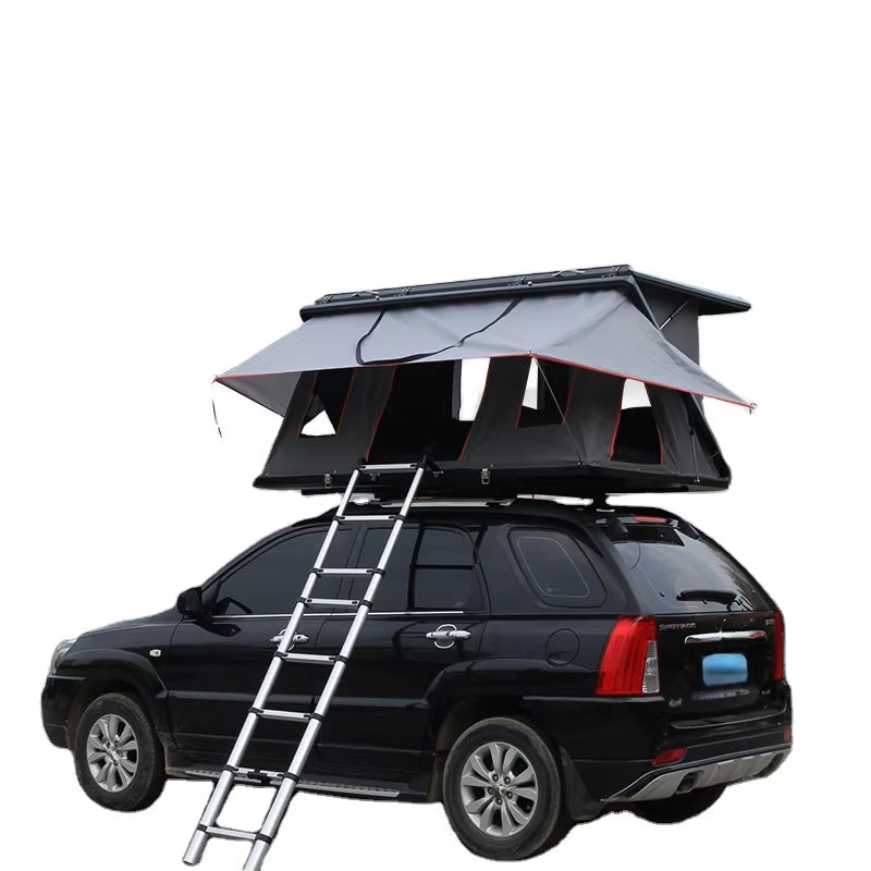 4 Person Waterproof Camping Aluminum Sports Outdoor Tents 4X4 Z Hard Rooftop Tent Hard Shell Roof Top Tent 3-4 Person SUV