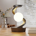 Rotating Moon Desk Lamp with Wireless Charging and Sensor Control - Elegant Table Lamp for Home Decor and Nighttime Use