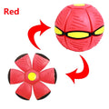 Pet Dog Toys Flying Saucer Ball Magic Deformation UFO TOYS Outdoor Sports Dog Training Equipment Children'S Sports Balls