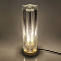 Sophisticated Crystal Bedside Table Lamp