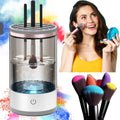 Automatic Electric Cosmetic Brush Cleaner for All Sizes - Ideal Gift for Women, Wives, and Friends