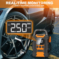 60L/Min Car Tyre Inflator,150Psi Car Tire Compressor,Car Tire Pump,Tire Air Injector,Portable Electric Inflator,Car Air Compress