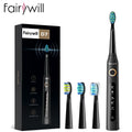 Electric Sonic Toothbrush FW-507 USB Charge Rechargeable Adult Waterproof Electronic Tooth Brushes Replacement Heads