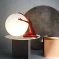 Contemporary Orb Sculpture Lamp for Elegant Home Decor