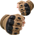 Tactical Fingerless Gloves for Motorcycling, Cycling, Climbing, Hiking, and Hunting