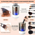 Automatic Electric Cosmetic Brush Cleaner for All Sizes - Ideal Gift for Women, Wives, and Friends