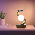 Rotating Moon Desk Lamp with Wireless Charging and Sensor Control - Elegant Table Lamp for Home Decor and Nighttime Use