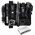 12-in-1 Outdoor Survival Kit - Comprehensive Emergency Equipment for Hiking, Camping, Biking, and Climbing