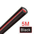 5M Universal Car Door Protector Exterior Car Sticker Styling Moulding Strip Rubber Scratch Car Bumper Protector Car Decoration