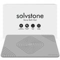 SØLVSTONE Quick-Dry Stone Bath Mat with Diamond Design