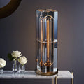 Sophisticated Crystal Bedside Table Lamp