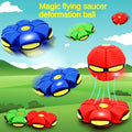 Pet Dog Toys Flying Saucer Ball Magic Deformation UFO TOYS Outdoor Sports Dog Training Equipment Children'S Sports Balls