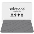 SØLVSTONE Quick-Dry Wave Pattern Stone Bath Mat