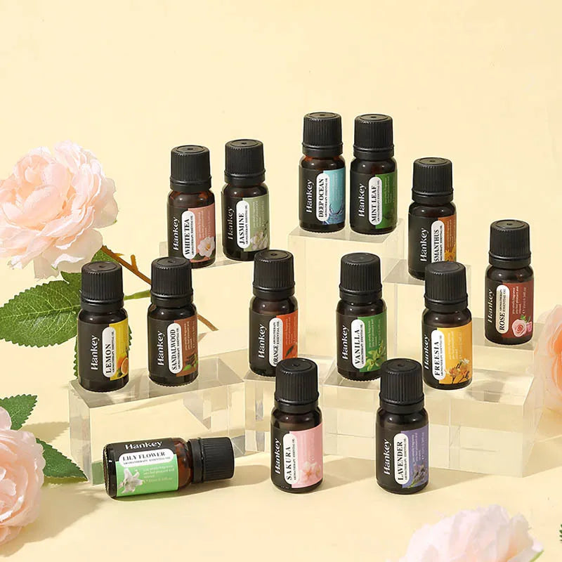 10ml Water-Soluble Aromatherapy Oil - Assorted Fragrances for Humidifiers and Flameless Diffusers, Creating a Cozy Home Atmosphere