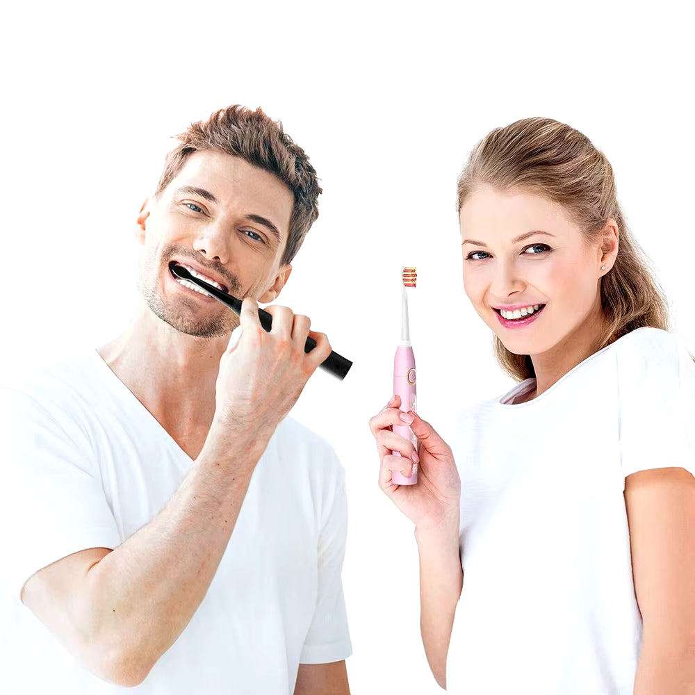 Electric Sonic Toothbrush FW-507 USB Charge Rechargeable Adult Waterproof Electronic Tooth Brushes Replacement Heads