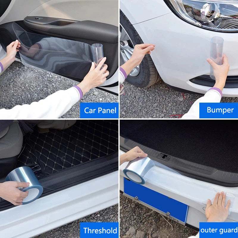 Car Protective Film Anti-Scratch Car Skin Protection Film Waterproof Car Sticker Stratchproof Car Protector Rhino Skin Sticker