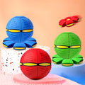 Pet Dog Toys Flying Saucer Ball Magic Deformation UFO TOYS Outdoor Sports Dog Training Equipment Children'S Sports Balls