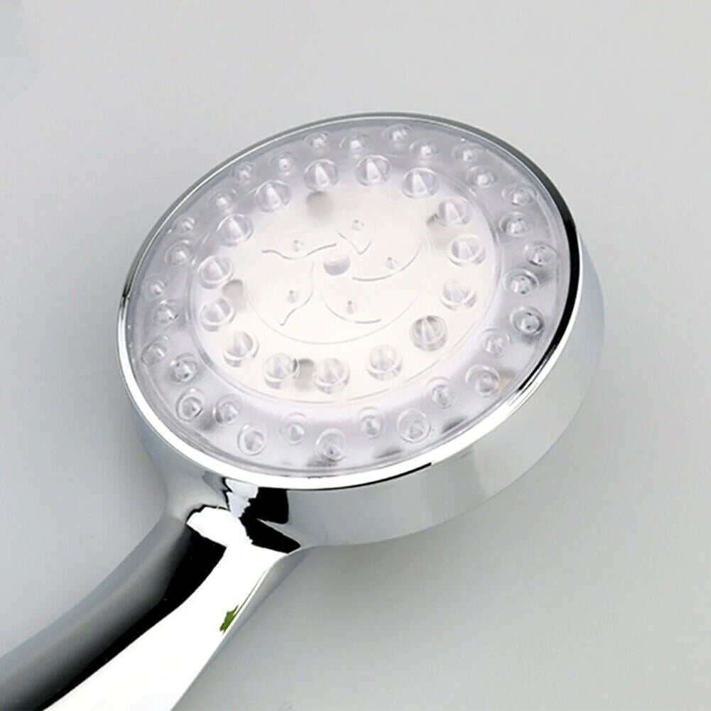 7-Color Changing LED Shower Head for Home Bathroom with Water Bath Illumination