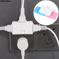 180 Degree Multi Plug Slim Wireless Outlet Adapter Extension Plug