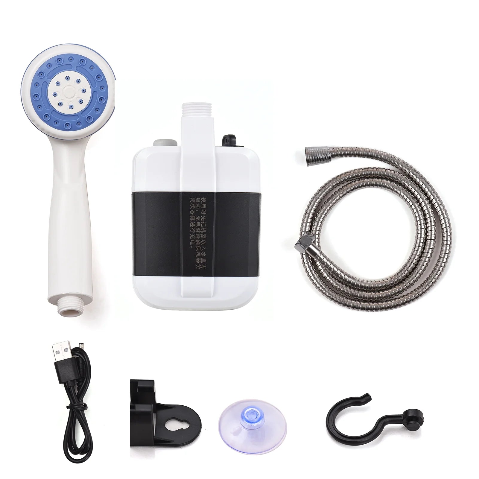 Portable Electric Shower Pump - USB Rechargeable for Camping, Car Washing, Gardening, and Pet Cleaning