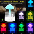 7-Color Cloud Humidifier and Essential Oil Diffuser for Bedroom Relaxation and Aromatherapy in White Finish