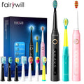 Electric Sonic Toothbrush FW-507 USB Charge Rechargeable Adult Waterproof Electronic Tooth Brushes Replacement Heads