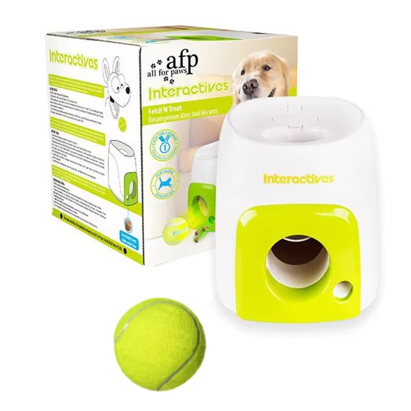 Dog Trainer Tennis Food Reward Machine Interactive Toys Intelligent Pet Supplies High Quality Portable Outdoor Indoor Sports Toy