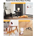 Automatic Interactive Laser Toy for Indoor Cats and Dogs - White