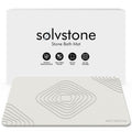 SØLVSTONE Quick-Dry Stone Bath Mat with Diamond Design